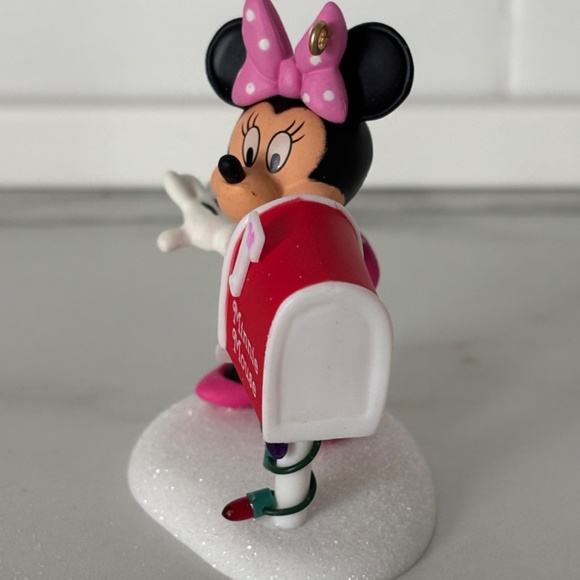 NEW! Disney Minnie Mouse "Letters to Santa" Christmas Ornament Hallmark 2008 - Picture 6 of 8